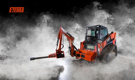 skid steer mounted flamethrower|The World's First Ever Skid Steer Flamethrower .